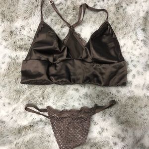 Victoria Secret M Bralette and Panty Pair / Set